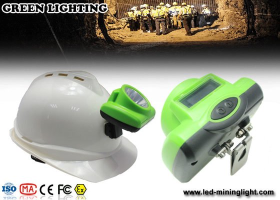 PC + ABS Cree Led Cordless Mining Lights mit PAS-Zweck, OLED-Schirm