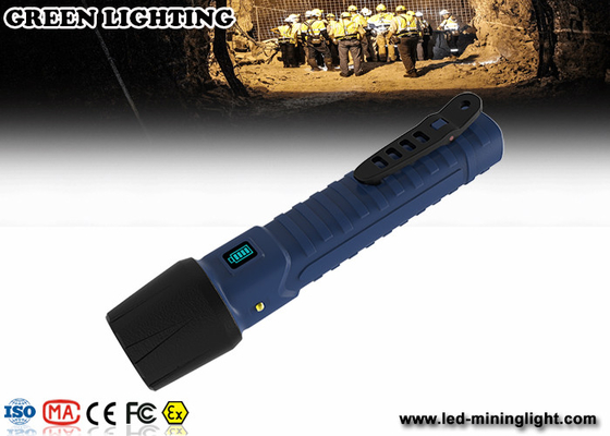 Verhinderungstaschenlampe der Explosion IP68/explosionssichere wieder aufladbare Helligkeit der Fackel 1300lum