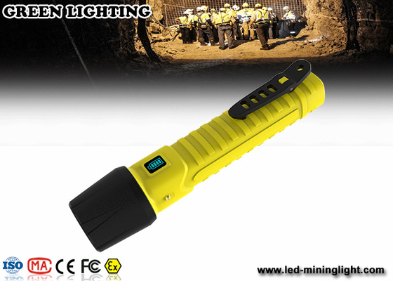 Verhinderungstaschenlampe der Explosion IP68/explosionssichere wieder aufladbare Helligkeit der Fackel 1300lum
