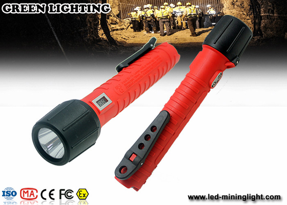explosionssicherer hoher Strahl 1300lum Taschenlampe 20000lux 3.7V 6400mah 18650