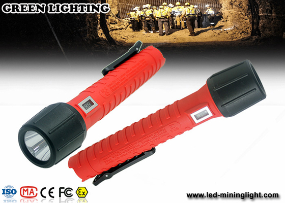 explosionssicherer hoher Strahl 1300lum Taschenlampe 20000lux 3.7V 6400mah 18650
