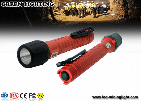 explosionssicherer hoher Strahl 1300lum Taschenlampe 20000lux 3.7V 6400mah 18650