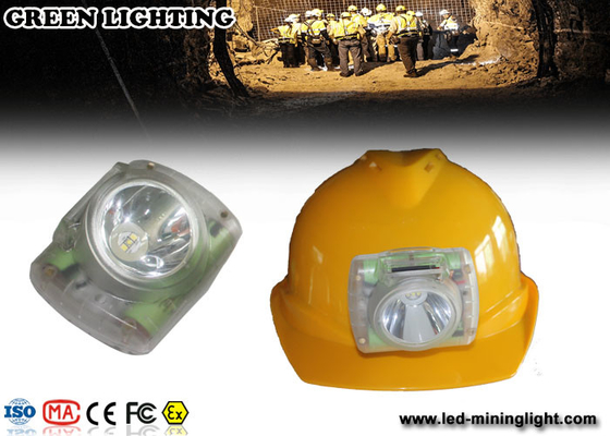 15000 Lux Cree Digital Mining Hard Hat geführter Batterie Oled-Schirm der Licht-6.2ah