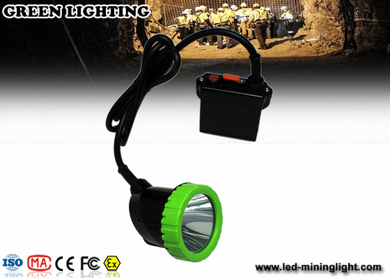 5W Kohlen-Bergmann Cap Lights Green der hohen Leistung LED und schwarzer Scheinwerfer 1500mA