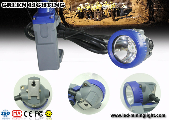 IP68 imprägniern 1.67W führten Kopfleuchte-Tiefbaulicht mit Li Ion Battery