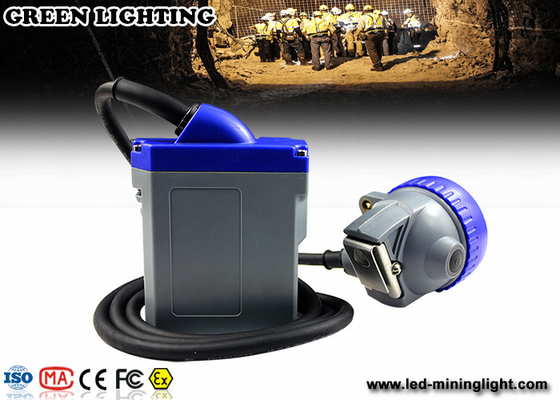 starkes LED Bergbau-Licht 4000lux, Notbergbau-Scheinwerfer mit 6.6Ah 3.7V Li Ion Battery