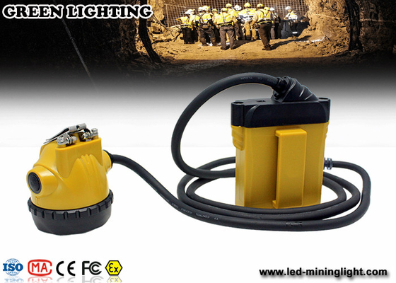 LED-Bergbau-Kappen-Lichtbergmannkopfleuchte mit Batteriesatz 3.7V 10.4Ah SAMSUNG