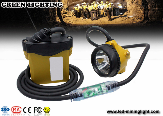 LED-Bergbau-Kappen-Lichtbergmannkopfleuchte mit Batteriesatz 3.7V 10.4Ah SAMSUNG