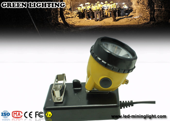 6.8Ah wieder aufladbares Li - Ion Battery Miners Helmet Lamp mit 15000 Lux Brightness