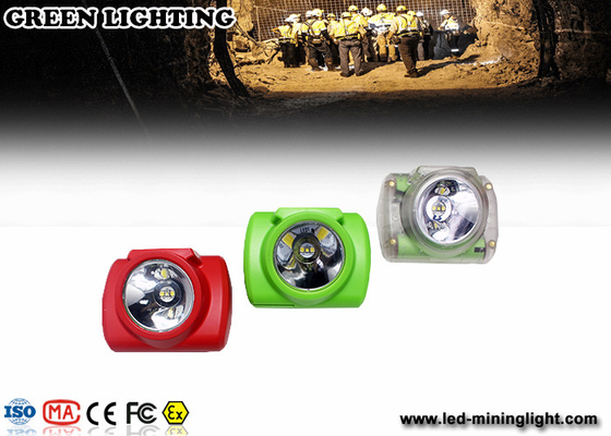 PC wieder aufladbare drahtlose Bergbaubergmann-Headlamp 13000lux licht-LED hohe Plastikhelligkeit