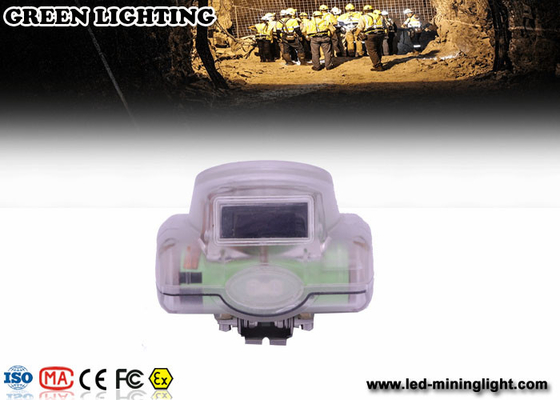 Drahtloser geführter Bergbaukappen-Licht-Scheinwerfer mit anrechenbarem Schirm USB-Ladegerät-Digital OLED