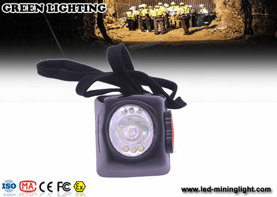 Schwarze drahtlose Bergbaulichter Digital mit hellstem 4000 Lux Waterproof IP 67 explosionssicher
