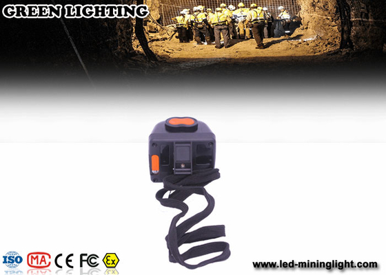 Schwarze drahtlose Bergbaulichter Digital mit hellstem 4000 Lux Waterproof IP 67 explosionssicher