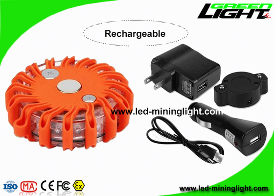 Hand-Fred Led Road Flare Emergency Beleuchtung Crushproof, Auto-Warnlichter mit Haken