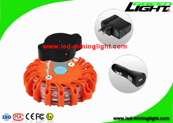 Magnetische orange LED-Sicherheit erweitert sich Straßen-Blinklicht für Straßenrand-Notwarnung