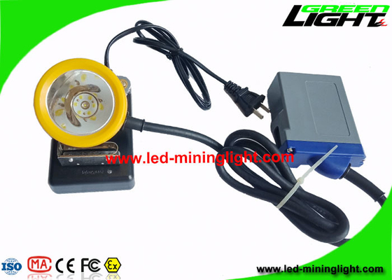 Gelbe Bergmann-Kopfleuchte wieder aufladbarer 15000 Lux With Soem-ODM-Service