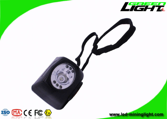 Industrieller LED-Bergbau helle wieder aufladbare 8000 Lux High Beam Black Color mit dem digitalen Schirm wasserdicht mit Sicherheitsseil