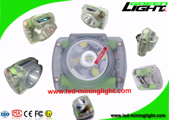 Drahtlose Untertage-LED-Bergmann-Kopfleuchte 13000 Lux Light Weight 200g