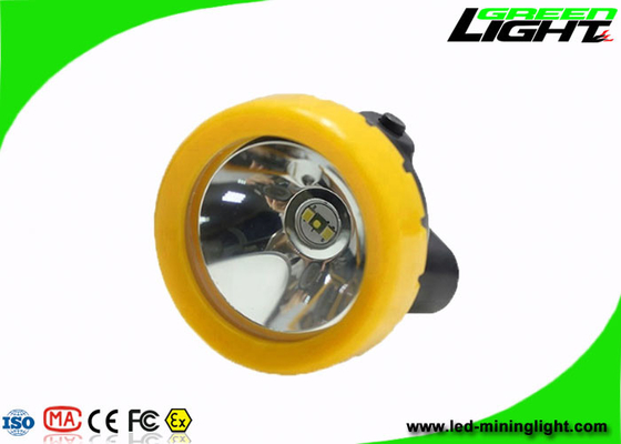 Geringe Energie, die LED-Bergmann-Lampen-gelbe/schwarze Farbe zur Untertagesicherheit warnt