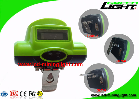 13000 Lux Safety Miners Cordless Cap Lampe Oled-Schirm PAS mit USB/Wiegen-Ladegerät 