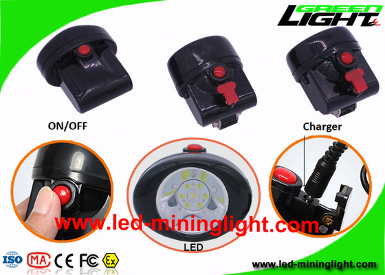 3.7V Li - Ion Battery Mining Cap Lightss wieder aufladbare 13 - 15 Stunden Beleuchtungs-Zeit-