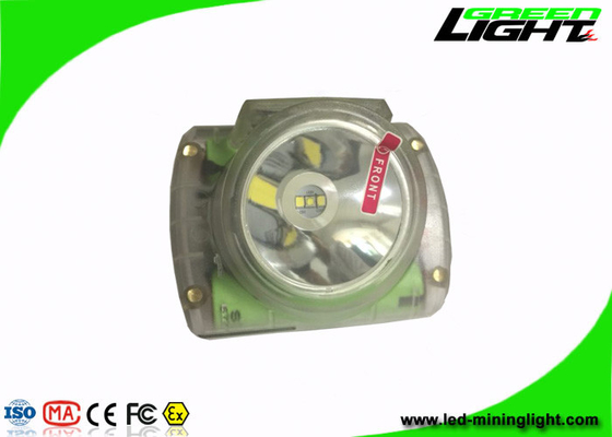IP68 imprägniern Batterie-Kapazität LED die Bergbaulicht-6.4Ah mit transparenter Farbe