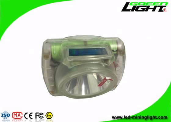 IP68 imprägniern Batterie-Kapazität LED die Bergbaulicht-6.4Ah mit transparenter Farbe