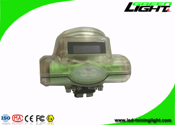 IP68 imprägniern Batterie-Kapazität LED die Bergbaulicht-6.4Ah mit transparenter Farbe
