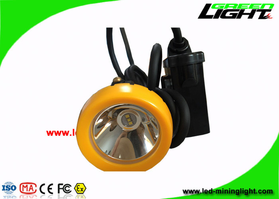 Wieder aufladbarer wasserdichter LED-Scheinwerfer 10000 Lux With Orange/schwarze Farbe