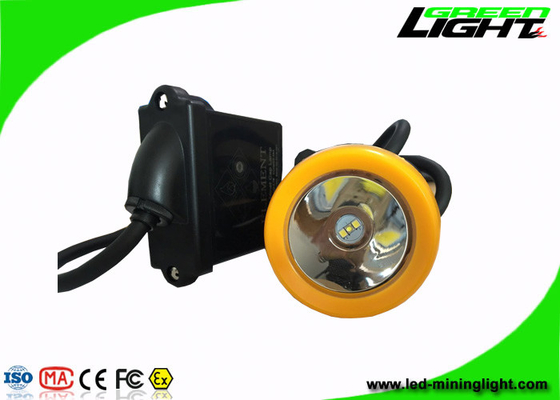Wieder aufladbarer wasserdichter LED-Scheinwerfer 10000 Lux With Orange/schwarze Farbe