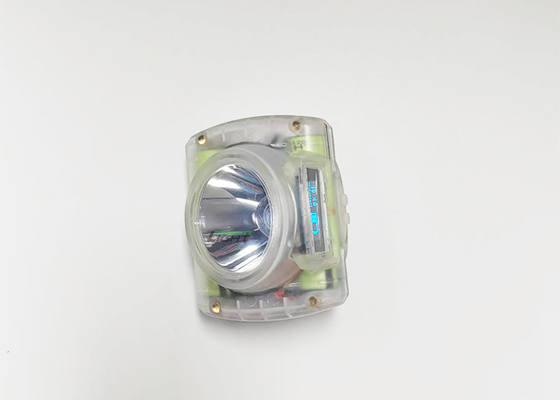 Schlagfeste OLED-Bildschirm Schnurlose LED-Helmlampe 7AH 15000lux Kohlebergbau-Leuchte IP68 Wasserdicht