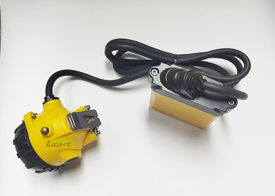 Hochstrahl 10400mAh 348lm Wiederaufladbare LED-Grubenlampe Kohlebergmannlampe 25000lux