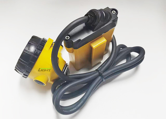 348lum 3W Kohlebergwerk Lampe wiederaufladbare Led Bergarbeiter Sicherheitskopflampen 10,4Ah große Batteriekapazität