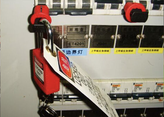 Nylon PA Mini Breaker Verriegelung Miniatur-Schaltkreislauf Verriegelung,Pin Out Standard elektrische Verriegelung