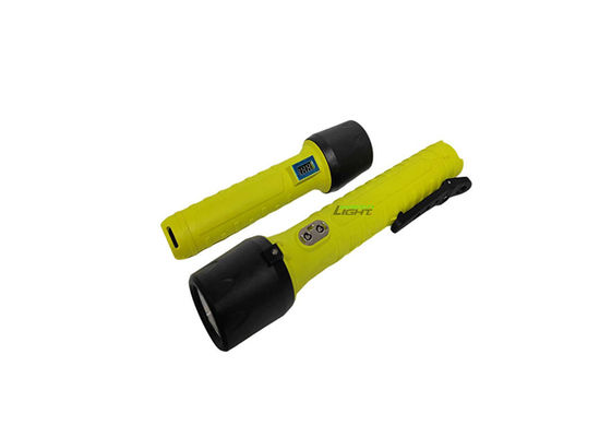 Wasserdichte IP68 Nylon Material LED-Taschenlampe Magnetische CREE LED-Taschenlampe 6.8Ah