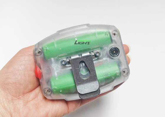 Leistungsstarke Mini Miner Scheinwerfer 3,5Ah 13000lux Helm Licht Untergrund Miner Cap Lampe 149g