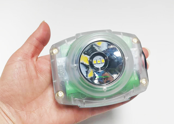 Leistungsstarke Mini Miner Scheinwerfer 3,5Ah 13000lux Helm Licht Untergrund Miner Cap Lampe 149g
