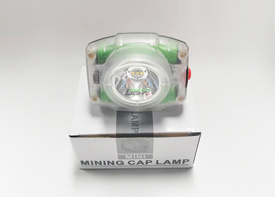Leistungsstarke Mini Miner Scheinwerfer 3,5Ah 13000lux Helm Licht Untergrund Miner Cap Lampe 149g