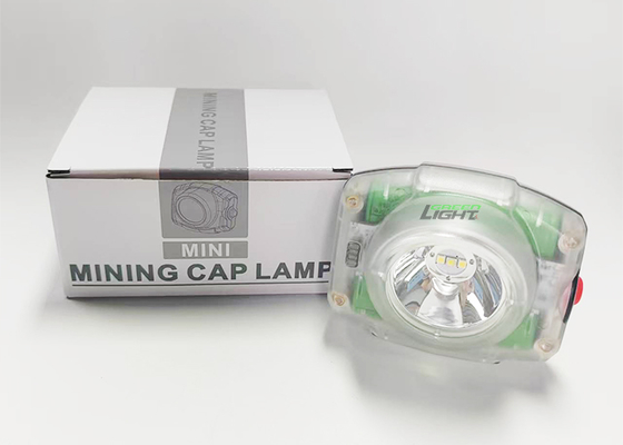 199g Kompakte Größe Wasserdichte Led Helm Lampe Miner Scheinwerfer 23000lux 4,4W leistungsstarke Miner Licht