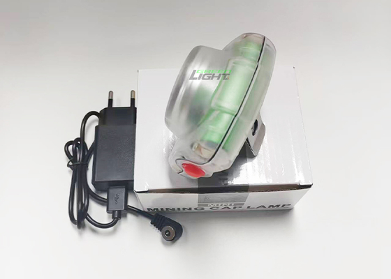 199g Kompakte Größe Wasserdichte Led Helm Lampe Miner Scheinwerfer 23000lux 4,4W leistungsstarke Miner Licht