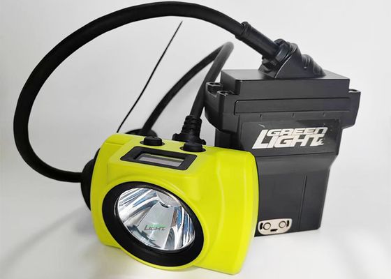 Hochhelligkeit 25000lux Sicherheits-Untertagebergmann-Kopfleuchte Explosionsgeschützt 530lum 14Ah Grubenlampen 60 Stunden Laufzeit