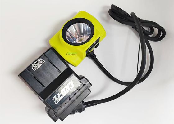 Hochhelligkeit 25000lux Sicherheits-Untertagebergmann-Kopfleuchte Explosionsgeschützt 530lum 14Ah Grubenlampen 60 Stunden Laufzeit