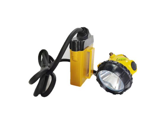 25000lx 10400mAh IP68 LED-Grubenhelm-Lampe explosionsgeschützt 348 Lumen Bergbau-Stirnlampe