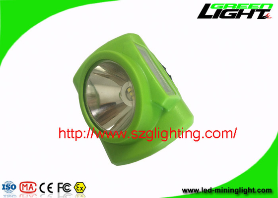 Bergbau-helle einfache Tastenwahloperation 3.7V 6.4Ah 480mA LED mit grüner Farbe