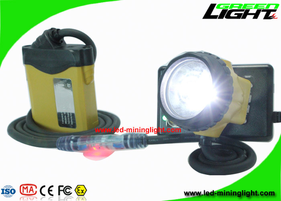 Wieder aufladbare LED-Grubenlampe fertigte Farbe mit Sicherheits-Warnlicht besonders an