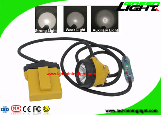Wieder aufladbare LED-Grubenlampe fertigte Farbe mit Sicherheits-Warnlicht besonders an