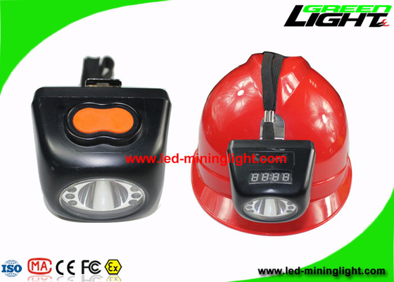 Schwarze Farbdrahtlose Bergbaulichter, Bergmann-Kopfleuchte mit hoher Strahln-LCD-Bildschirm
