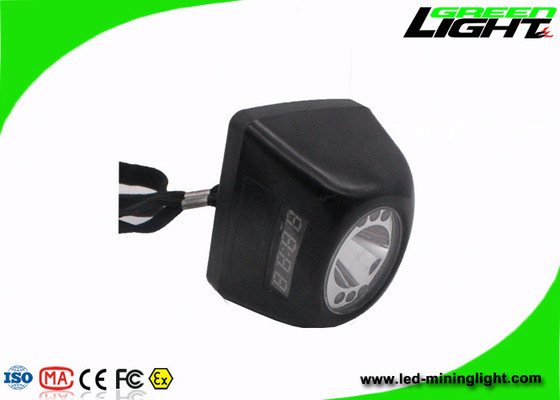 Anti- explosive Bergbaukappe beleuchtet 8000 Lux Brightness With Safety Rope