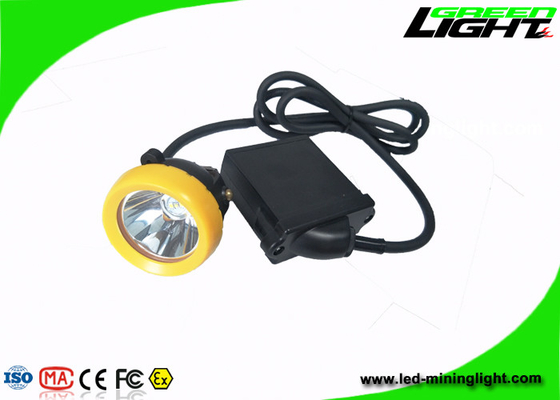 Hoher Strahln-geschnürte Bergbaukappe beleuchtet 10000 Lux With 6.6Ah Li - Ion Battery Pack