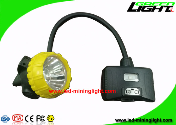 Batterie-Bergbau-Kappe 6.8Ah Panasonic beleuchtet 15000 Lux Coal Underground Hard Hat die Batterie